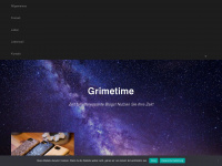grimetime.de Webseite Vorschau