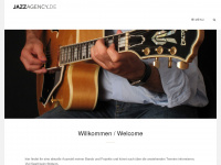 jazzagency.de Webseite Vorschau