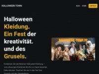 halloween-town.de Webseite Vorschau