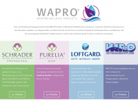 wapro-online.de Webseite Vorschau