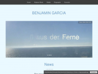 benjamin-garcia.de Webseite Vorschau