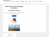 parkstadballooning.nl Webseite Vorschau