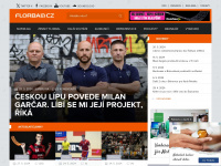 florbal.cz Webseite Vorschau