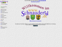 schnaudertal.de Webseite Vorschau