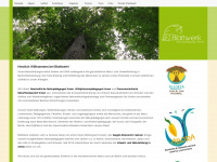blattwerk-natur.de Webseite Vorschau