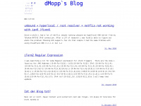 dmopp.de Webseite Vorschau