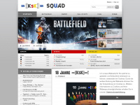 ksk-squad.com Webseite Vorschau