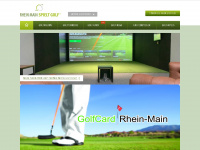 rhein-main-spielt-golf.de Webseite Vorschau