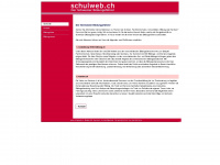 schulweb.ch Webseite Vorschau