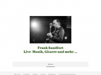 frank-sandfort.de Webseite Vorschau
