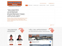 wildwater.se Webseite Vorschau