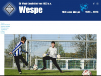 wespe-online.de Webseite Vorschau