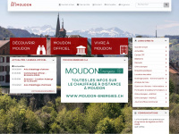 moudon.ch Webseite Vorschau