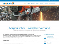 azsv.ch Webseite Vorschau