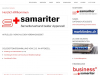 samariter-appenzell.ch Webseite Vorschau