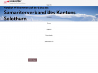 samariter-solothurn.ch Webseite Vorschau