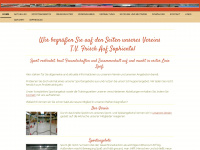 tv-sophiental.de Webseite Vorschau