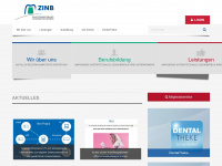 zinb.de Webseite Vorschau