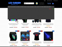 led-fashion.com Webseite Vorschau