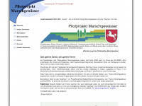 pilotprojekt-marschgewaesser.de Webseite Vorschau