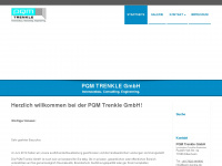 pqm-trenkle.de Webseite Vorschau