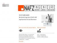 nafz-ingenieure.de Webseite Vorschau