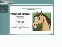 pferdezahnpflege.net Webseite Vorschau
