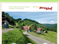hirzighof.de Webseite Vorschau
