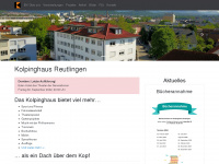 kolpinghaus-reutlingen.de Webseite Vorschau