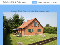 urlaub-im-mueritz-ferienhaus.de Webseite Vorschau