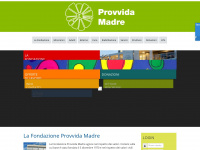 provvidamadre.ch Webseite Vorschau