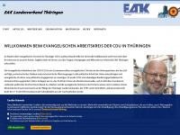 eak-thueringen.de Webseite Vorschau