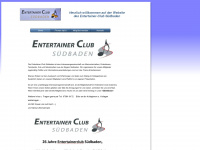 entertainerclub-suedbaden.de Webseite Vorschau