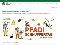 pfadi-thurgau.ch Webseite Vorschau