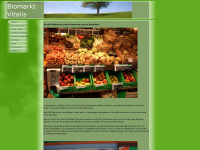 biomarkt-vitalis.de Webseite Vorschau