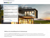 immocon.at Webseite Vorschau