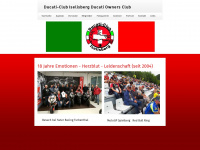 ducati-club-iselisberg.ch Webseite Vorschau