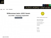 judo-urfahr.at Webseite Vorschau