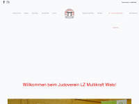 judo-wels.at Webseite Vorschau