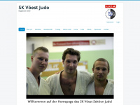 skvoest-judo.at Webseite Vorschau