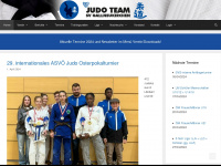 judo-svg.at Webseite Vorschau
