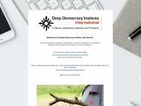 deepdemocracyinstitute.org Webseite Vorschau