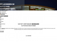 mauthner-autohaus.at Webseite Vorschau