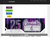 elcotrade.at Webseite Vorschau