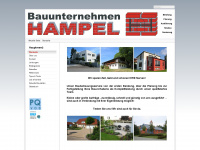 hampel-bau.de Webseite Vorschau