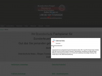 brandschutz-knopf.de Webseite Vorschau