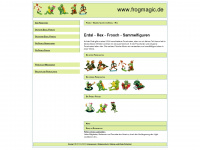 frogmagic.de Webseite Vorschau