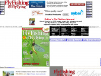 flyfishing-and-flytying.co.uk Webseite Vorschau