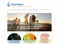 vitaltalent.de Webseite Vorschau