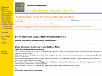 hv-goldene-mark.de Webseite Vorschau